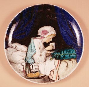 Dish, c.1867 by Joseph Theodore Deck